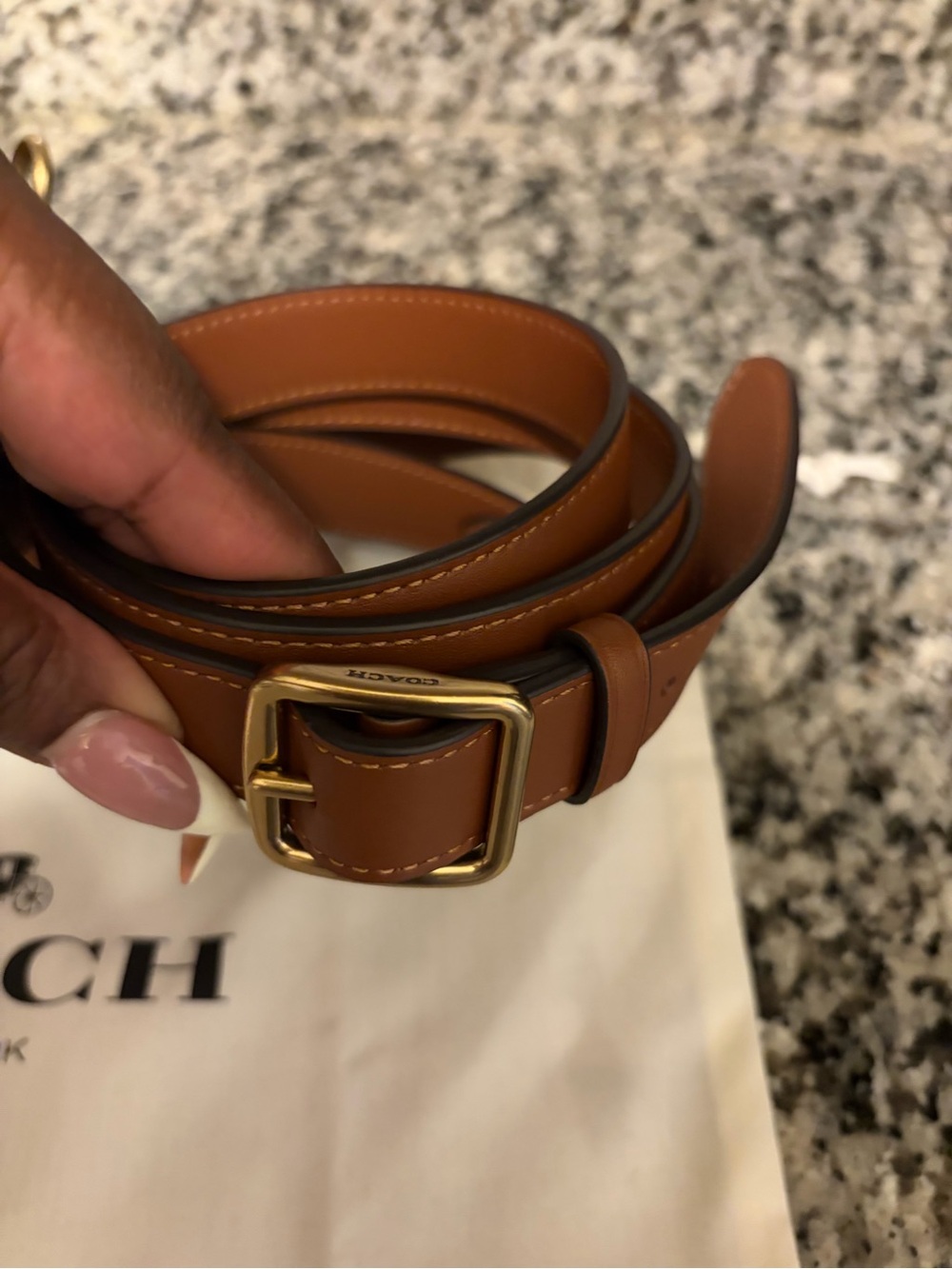 Coach Tan Leather Dome Satchel with Detachable Strap - Picture 3 of 9